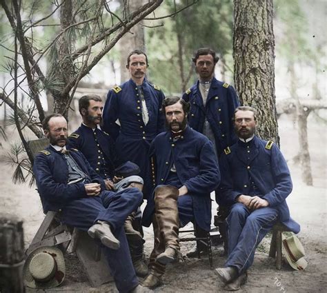 American Civil War brought back to life through stunning colour portraits of soldiers on both ...