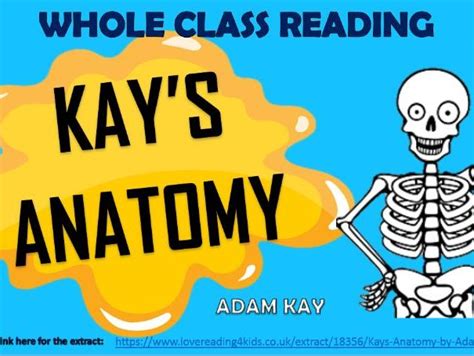 Kay's Anatomy - Adam Kay - Whole Class Reading Session! | Teaching ...