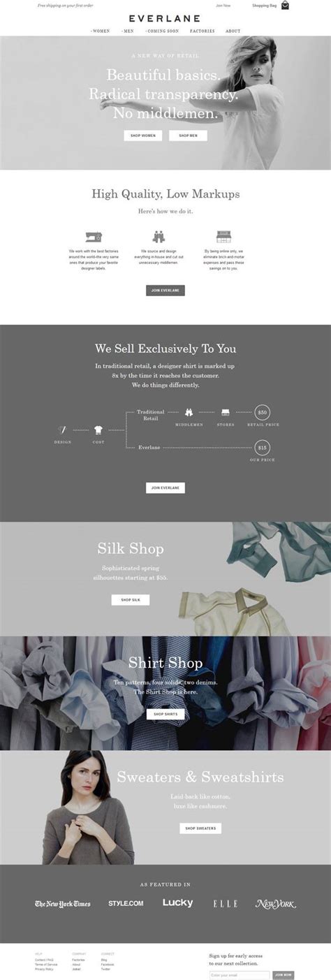 26 Inspiring Fashion Online Store Website Designs - WebFX