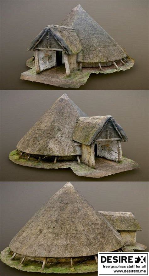 Desire FX 3d models | Iron Age Roundhouse Reconstruction – 3D Model