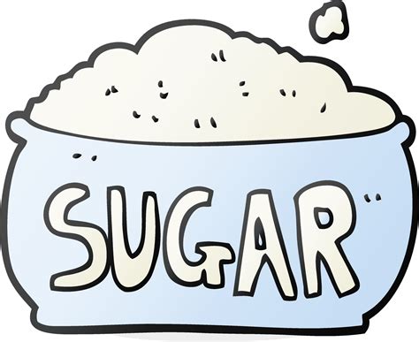 cartoon sugar bowl 12291899 Vector Art at Vecteezy