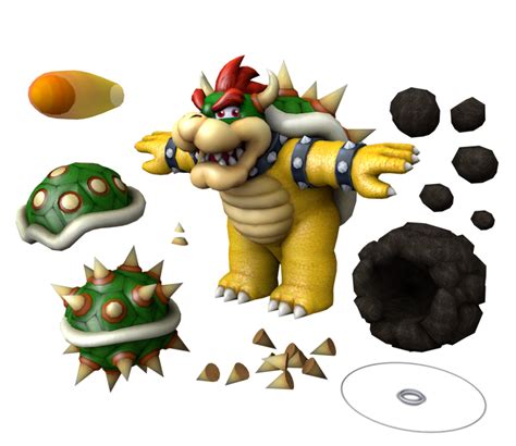 Wii - Super Mario Galaxy - Bowser - The Models Resource