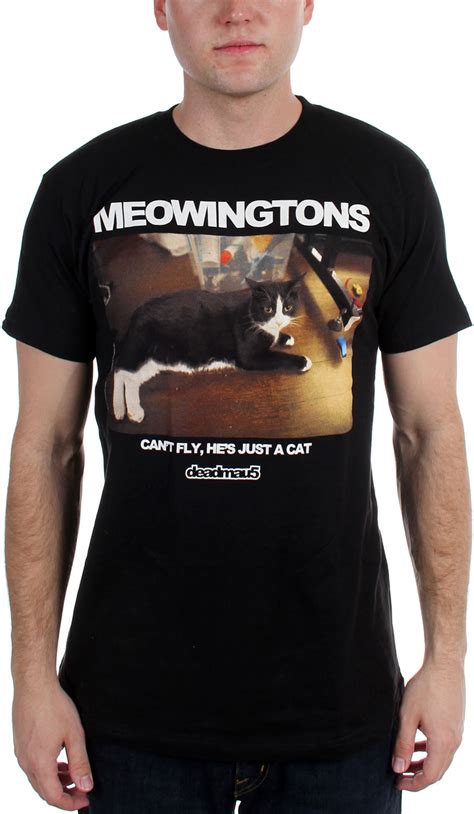 Deadmau5 - Meowingtons Mens T-Shirt In Black