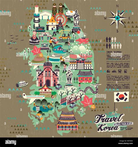 Korean Tourist Map