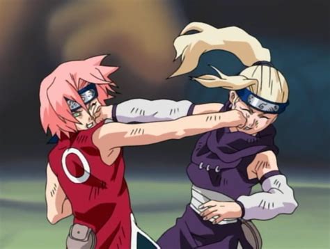 Image - Sakura vs ino.PNG | Narutopedia | Fandom powered by Wikia