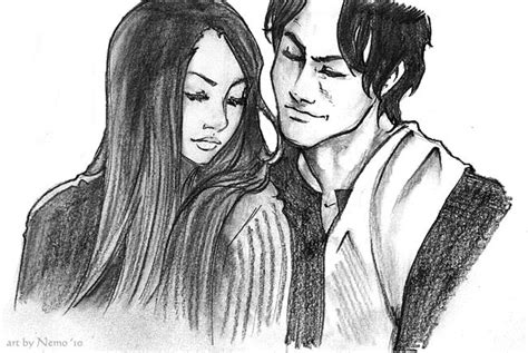 damon and elena fanart - Damon & Elena Fan Art (10359595) - Fanpop