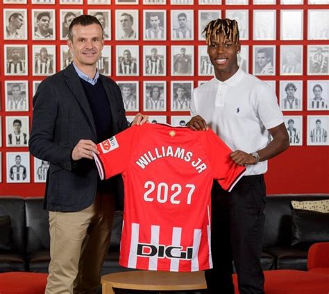 Nico Williams signs three-year contract extension at Athletic Bilbao ...