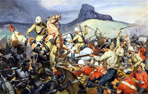 Battle of Isandlwana on 22 January 1879 was the first major encounter in the Anglo–Zulu War ...