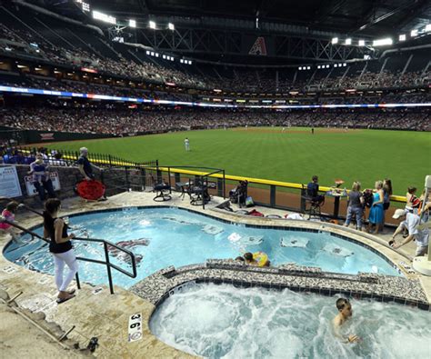 Ballpark Quirks: Taking a dip in Chase Field’s swimming pool - Sports Illustrated