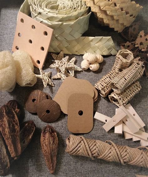 DIY Natural Bird Toy Building Kit - parrotJOY Natural Bird Toys