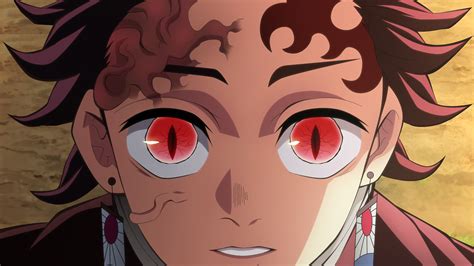 Demon Slayer Tanjiro Kamado With Red Eyes HD Anime Wallpapers | HD Wallpapers | ID #41048