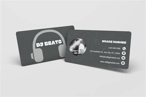 Dj Business Card Template