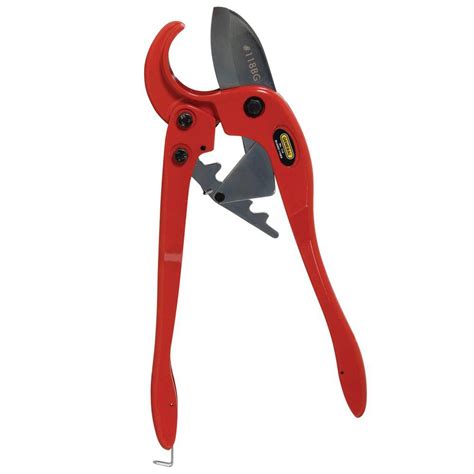 General Tools Heavy-Duty Ratchet Pipe/Hose Cutter-118 - The Home Depot