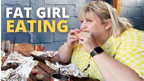 Fat Girl Eating in Public - YouTube