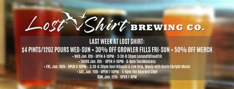 Lost Shirt Brewing Co. - Home