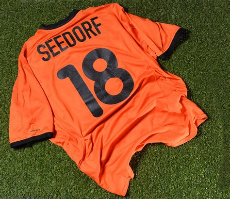 NETHERLANDS NATIONAL TEAM 2000/2001 MATCH WORN SHIRT vs EIRE *SEEDORF ...