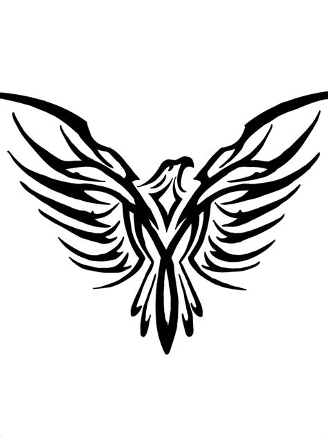 Tribal Crow Tattoo Designs - Cliparts.co