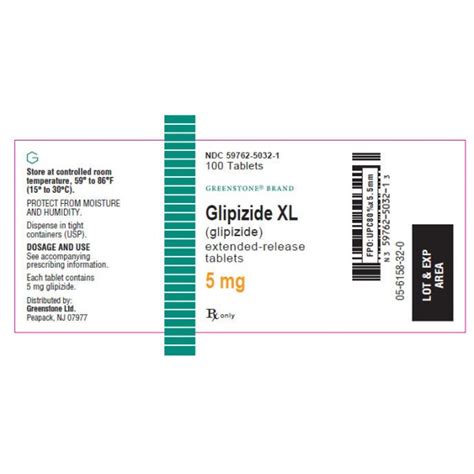 GLIPIZIDE ER 5MG - RX Products