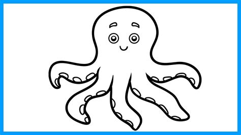 Octopus Coloring - Colouring for Kids with colored Markers - YouTube