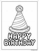 Free Coloring Pages Birthday Party  Infoupdateorg sketch template