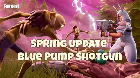 Fortnite Finally Gets a Blue Pump Shotgun in 3.4 Update – GameSkinny