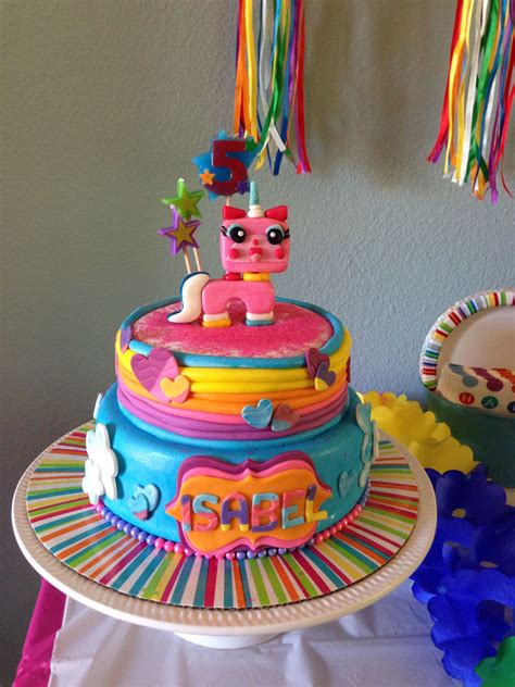 Unikitty cake for our party made by Pie's Cake Shop | Birthday party, Birthday parties, 11th ...