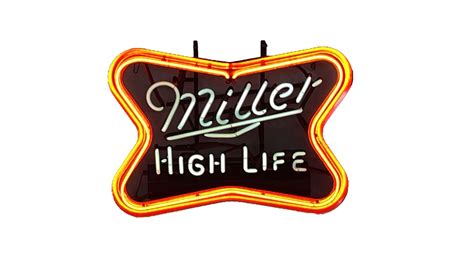 Miller High-Life Single-Sided Animated Neon Sign for Sale at Auction ...