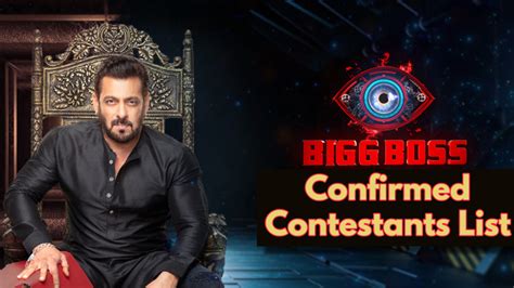 Bigg Boss 16 Contestants List With Photos: Know all about 16 participants of Salman Khan's show ...