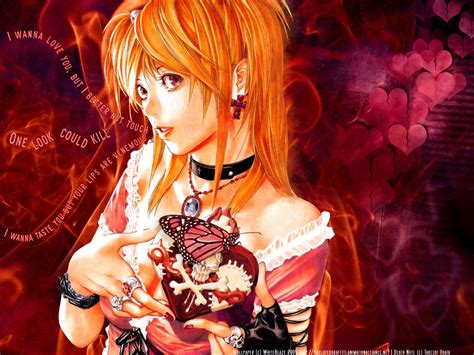 amane misa death note gothic obata takeshi valentine | konachan.com ...