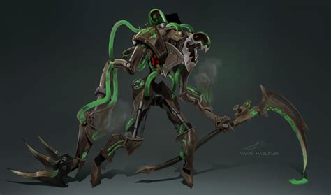 ArtStation - ChemTech Fiddlesticks Concept - League of Legends fan art