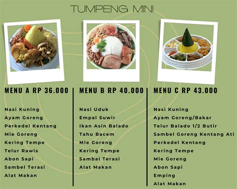 Tumpeng Mini | 0857 8047 8947