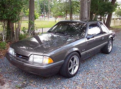 Medium Titanium 1992 Ford Mustang Coupe - MustangAttitude.com Photo Detail