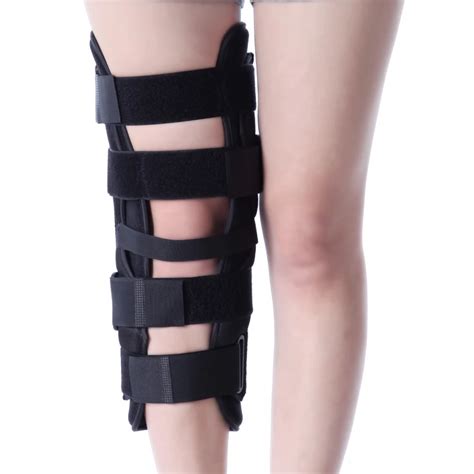 Fixed knee joint brace Bracket brace Cruciate ligament knee patella ...