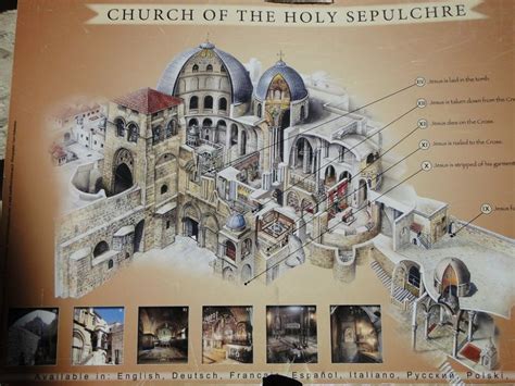 Diagram of Church of the Holy Sepulchre | School architecture, Holi, Church