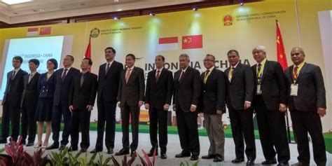 Kesepakatan Kerjasama Indonesia - China di Sejumlah Proyek Energi di ...