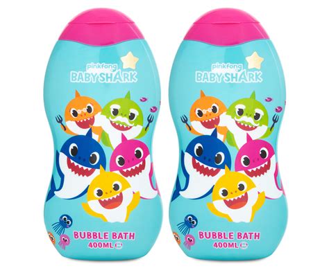 2 x Baby Shark Bubble Bath Bubblegum 400mL | Catch.co.nz