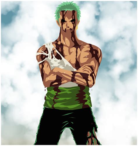 Sacrifice, Zoro Vector by AnnaHiwatari on DeviantArt