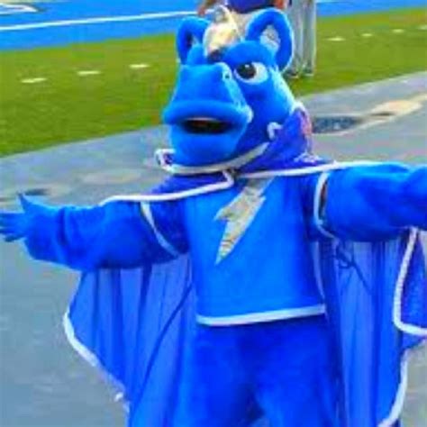 MTSU Blue Raiders mascot, Lightning the horse. | Blue horse, Mascot ...