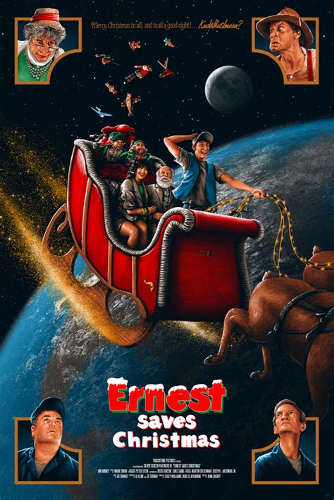 Ernest Saves Christmas (1988) [667 x 1000] : r/MoviePosterPorn