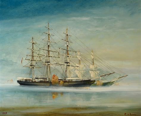 Cutty Sark Painting at PaintingValley.com | Explore collection of Cutty ...