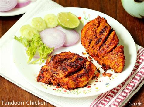 Tandoori chicken recipe - Swasthi's Recipes