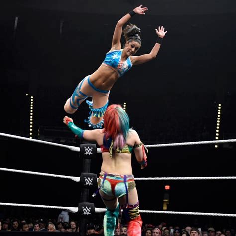 NXT Takeover: Dallas: Asuka vs Bayley (NXT Women's Championship Match ...