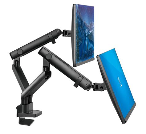 Buy Dual Monitor Stand, Dual Monitor Arm, Dual Monitor VESA , up to 32 inch Monitor Desk Montaje ...