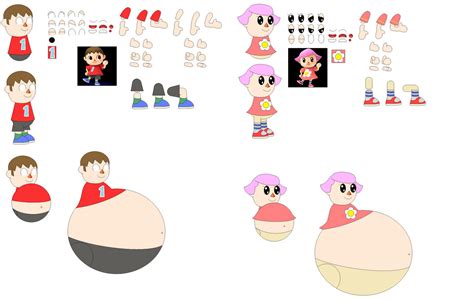 Character Builder - Villager and Pink Villager by getawaycarofdoom02 on DeviantArt