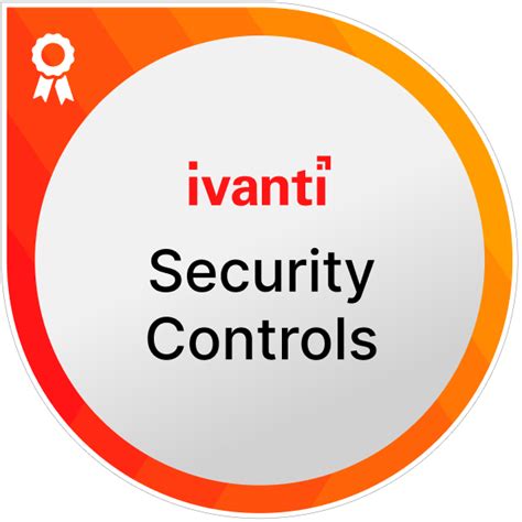 Ivanti Security Controls Certification - Credly