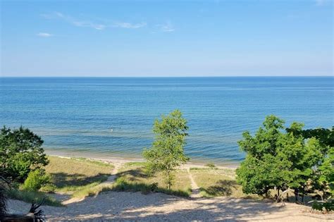 24 hours in Muskegon State Park: sunset, beach, dunes, lighthouse ...