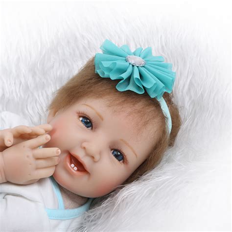 Cute Silicone Reborn Dolls?With Blue Tutu Skirt - World Reborn Doll