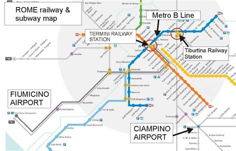 Rome termini station map - Roma termini station map (Lazio - Italy)