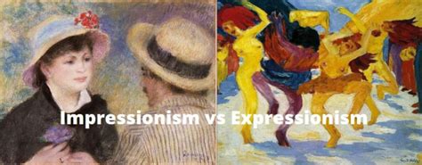 Impressionism vs Expressionism - What's the Difference? - Artst