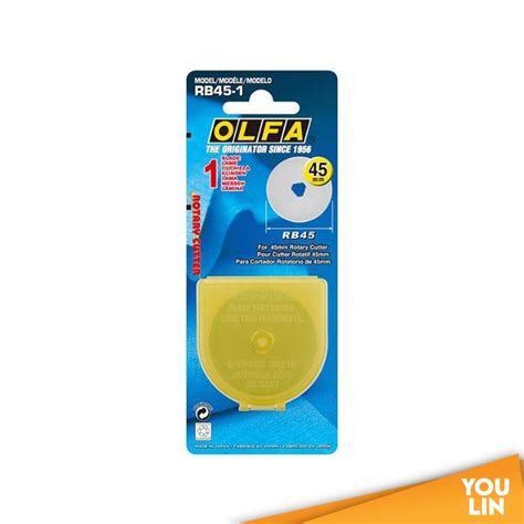 OLFA Cutter Blade Rotary 45mm RB45-1 - Cutter & Refill B